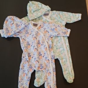 2 land of nod sleepers w/ hat